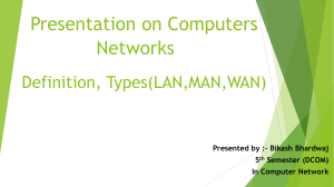 Computer Networks types powerpoint