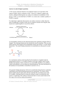 An Introduction to Medicinal Chemistry - Chapter 3 Answers