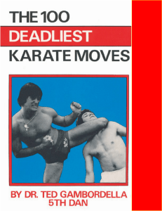 The 100 deadliest karate moves