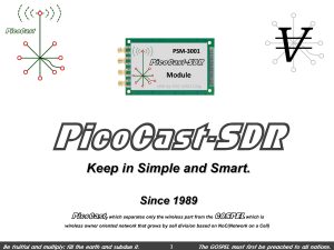 230102 PicoCast-SDR Brief