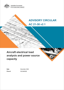 advisory-circular-21-38-aircraft-electrical-load-analysis-and-power-source-capacity