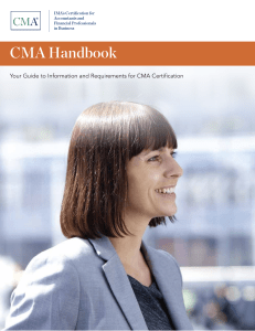 CMA Handbook
