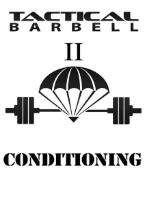 tactical barbell conditioning