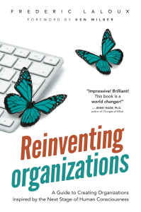 Reinventing Organization  - Frederic Laloux