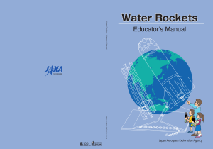 water rockets - educators manual