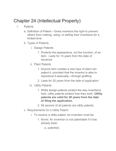 Chapter 24 (Intellectual Property)