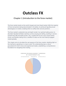 OutclassFX chapter 1-Introduction to the forex market