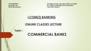 Share COMMERCIAL BANK