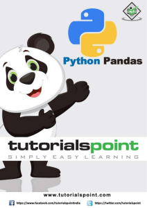 pdfcoffee.com python-pandas-tutorial-3-pdf-free
