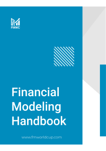 Financial Model Handbook