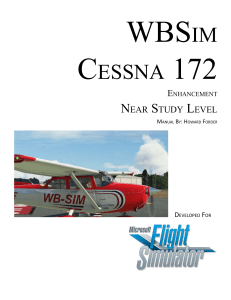 WBSim Cessna 172 Manual