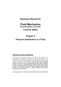 Fluid mechanics 7th ch2 kh