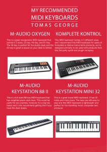 007 Recommended-MIDI-Keyboards