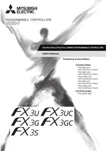 FX3 定位手冊 英文