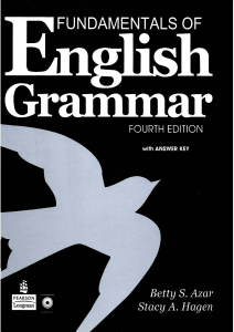 Azar Fundamentals of English Grammar 4th ed