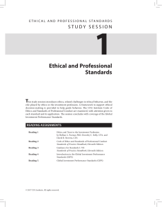 Ethics Across the Professions A Reader for Professional Ethics 2nd edition
