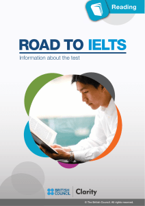 Reading Road To IELTS