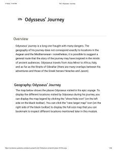 10b. Odysseus' Journey