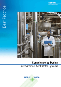 Compliance Design Pharmaceutical Water Systems