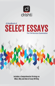 A Handbook of Select Essay
