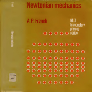 Física A P French Newtonian mechanics