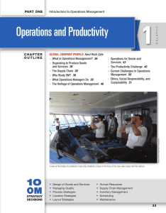 CH01-Operation and Productivity