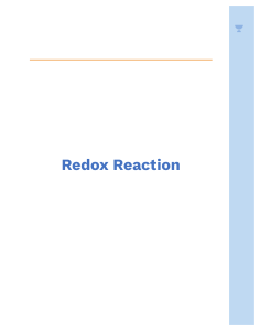 Redox-Reaction-Notes