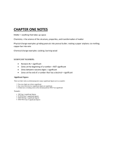 BIO Chem Ch. 1-2 Study Notes