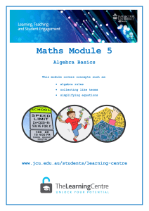 5-Algebra-Basics