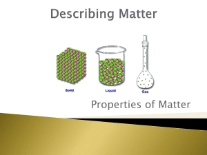 properties of matter pp
