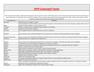 ibmyp command terms