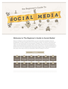 beginners guide to social media