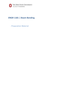 Lab 05 - Beam Bending Lab - Preparation Material