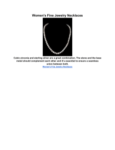 Women's Fine Jewelry Necklaces