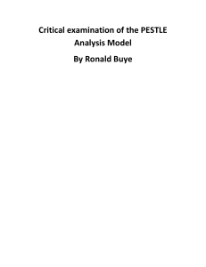 CriticalexaminationofthePESTLEAnalysisModel
