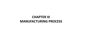 Plant design manufacturing process