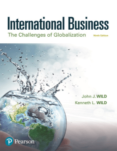 John Wild, Kenneth Wild - International Business  The Challenges of Globalization (What's New in Management), 9th Edition-Pearson (2019)