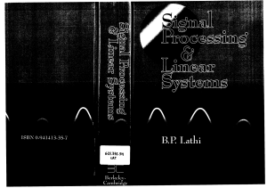 5189 B. P. Lathi Signal Processing and Linear Systemsb-ok.org