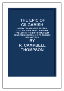 Epic-Of-Gilgamesh - Tblt 3-5
