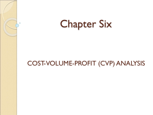 06. CVP Analysis