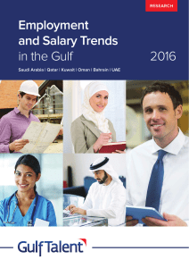 Employment and Salary Trends in the Gulf 2016