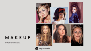 makeup through decades