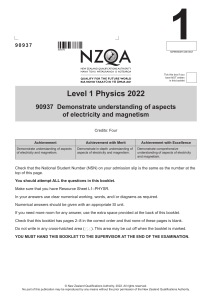 2022 Physics 90937-exm-2022