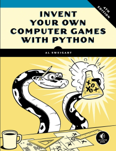Invent Your Own Computer Games with Python, 4E ( PDFDrive )