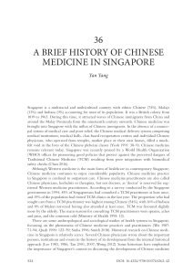 a brief history of chinese medicine in singapore