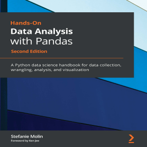 Практический анализ данных c Pandas 2nd Edition 2021