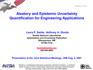 Aleatory  and  epistemic  uncertainty 