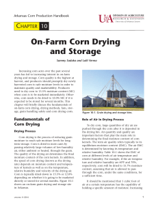 On Farm Corn Drying