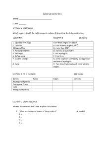 CLASS SIX MATH TEST