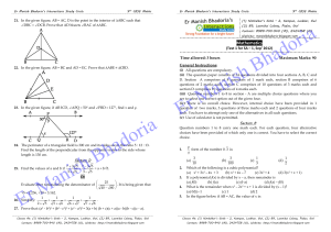 9Maths Sample Papers 3